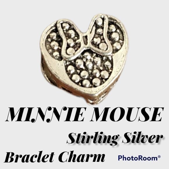 MINNIE MOUSE BRACLET CHARM - Picture 1 of 3